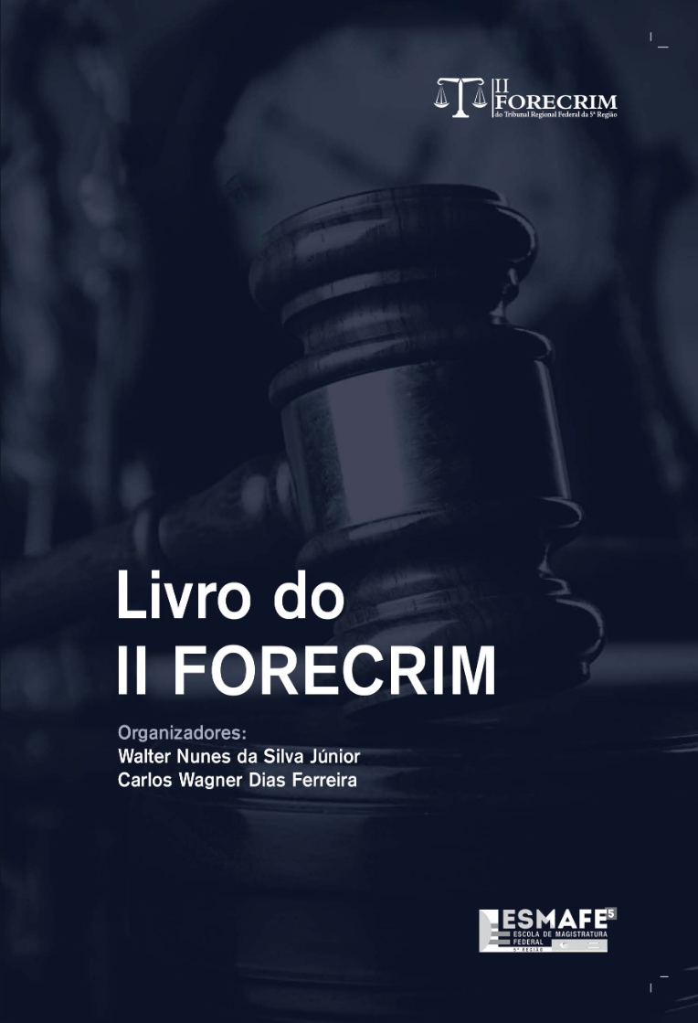 Capa da Revista Livro do II FORECRIM